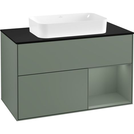 Villeroy & Boch G252GMGM Armoire sous-lavabo Finion G25 (1/2)