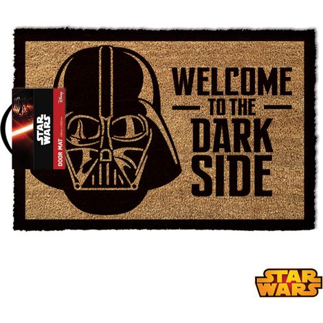 Paillasson Star Wars "welcome to the dark side" - Marron - L 60 x l 40 cm - Livraison gratuite (1/3)