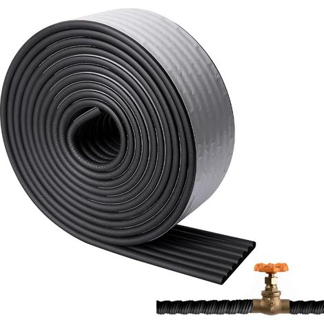 8cm x 5m Bande d'isolation pour Tuyau en Mousse Enveloppe d'isolation Tuyau (1/5)