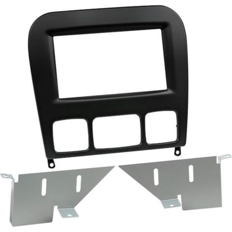 Kit Support autoradio compatible avec Mercedes classe S W220 Noir