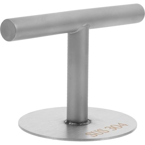 Presse à Hamburger Ronde en Acier Inoxydable Outil Cuisine Antiadhésif pour Griller Accessoire de Barbecue Solide et Pratique (1/5)