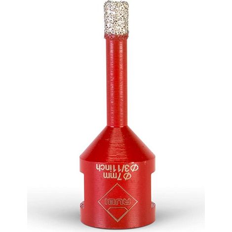 TREPAN Diamantées DRYGRES RUBI 7 mm