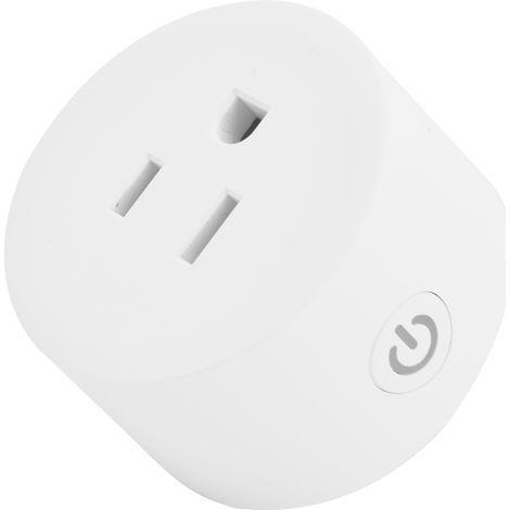 Mini prise connectée WiFi, prise intelligente compatible APP, minuterie télécommandée, 100-240V, prise US.