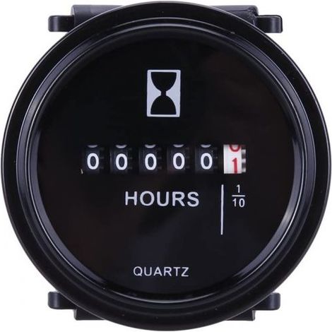 CONTATORE 6-80V FREQUENZA 50/60Hz INTERVALLO ORE 0-99999.9 ABS 34569 (1/5)