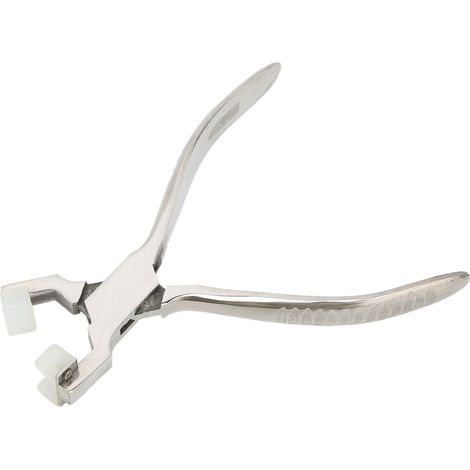 Pince à plier professionnelle en acier inoxydable, antidérapante, pour la réparation de montres (1/5)