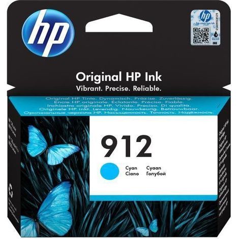 HP 912 - 2.93 ml - cin - original - cartucho de tinta - para Officejet 80XX, Officejet Pro 80XX (1/4)