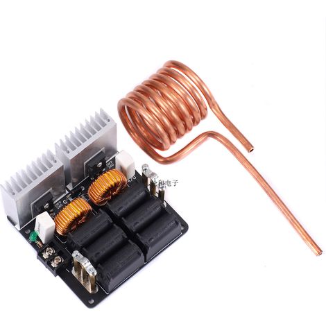Machine de chauffage par induction haute fréquence ZVS 1000 W, four de trempe haute fréquence moyenne fréquence, ZVS sans robinet (1/5)