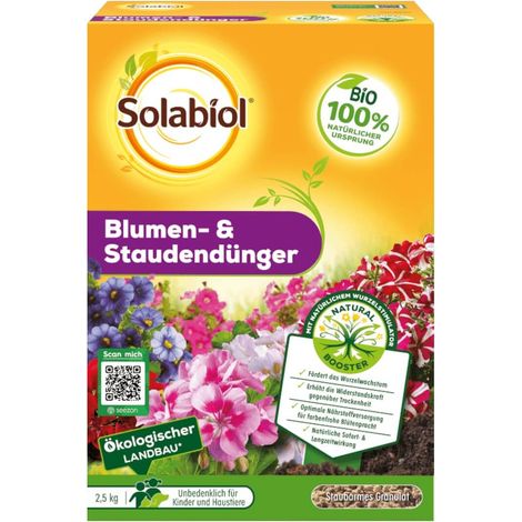 Solabiol Blumen und Staudendünger 2,5 kg (1/5)