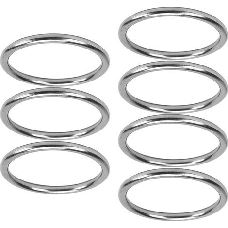Anneaux de Levage en Acier Inoxydable 304, 8 mm x 80 mm, Résistance à la Corrosion, Étanches, pour Charges Lourdes et Matériel de Manutention (1/5)