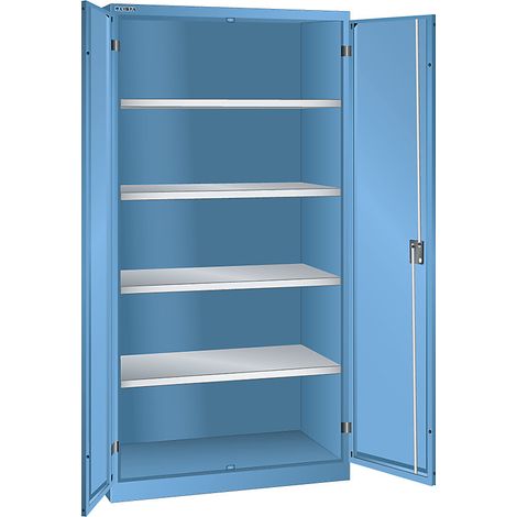 LISTA, Armoire à portes battantes h x l x p 1950 x 1000 x 580 mm