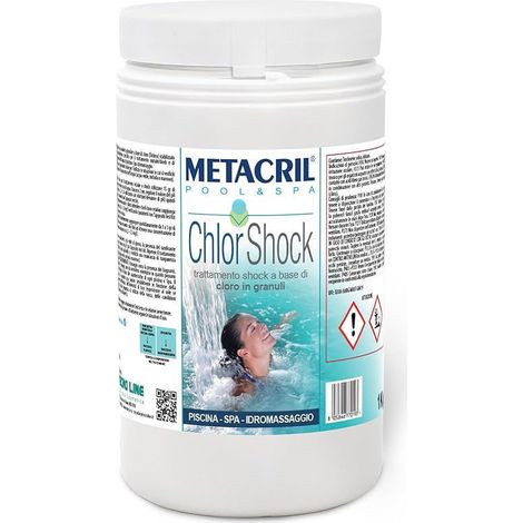 Chlor Shock Granulare 1 Kg Metacril 400 01001