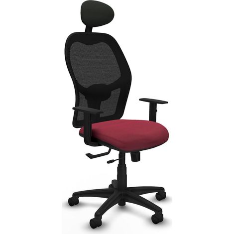 Silla de oficina piqueras y crespo Alocén negro soporte lumbar (1/2)