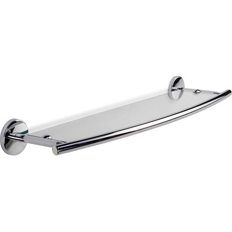 Croydex Glass Floating Shelf for Bathroom - Hampstead (1/5)