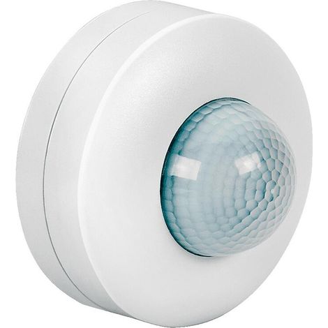 Détecteur de mouvement 360° saillie 12m blanc - ASLO