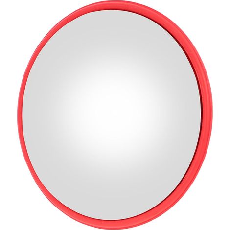 Miroir Convexe pour Mur 30 Cm Haute Définition en Abs et PC Installation Facile pour Sécurité Routière aux Intersections Extérieures et Garages (1/5)