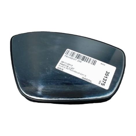 [PRODUIT D'OCCASION] Glace Retroviseur Exterieur D PEUGEOT 208 ♻️ Ref Oe. 1607512280 - Garantie à vie (1/2)