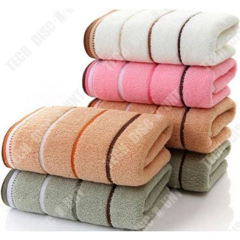 Lot de 6 - 34x74 cm - Coton - absorption