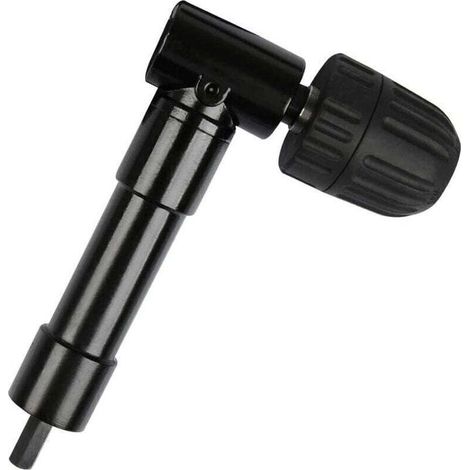 Perceuse à angle droit foret à angle de conversion perceuse à angle de 90 degrés perceuse électrique à angle droit à 90 degrés mandrin en plastique d'angle (1/4)