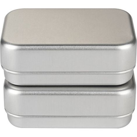 Reise-Seifenbox – Aluminium, robust, wasserdicht mit Abfluss, für unterwegs und zu Hause (1/5)