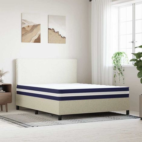 Maison Exclusive - Matelas à ressorts ensachés dureté moyenne 160x200 cm