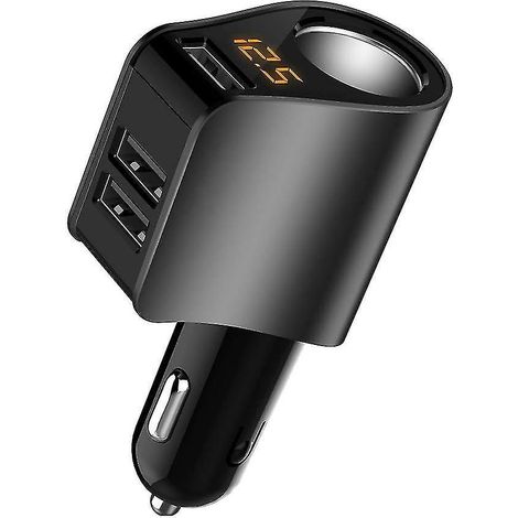 3-Port-USB-Autoladegerät für bequemes Laden