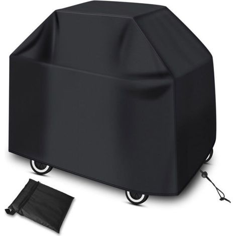 Housse Barbecue - Tissu Oxford 210D Imperméable - Protection UV Coupe-Vent - Pour Grill Gaz Standard 2 à 5 Brûleurs - 147 x 61 x 117 cm (1/5)