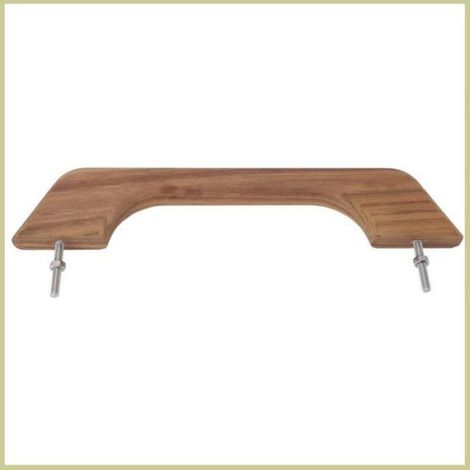 Teak-Handlauf, 12-Zoll-Einzelgriff, Teak-Bootshandlauf, Haltegriff für (1/5)