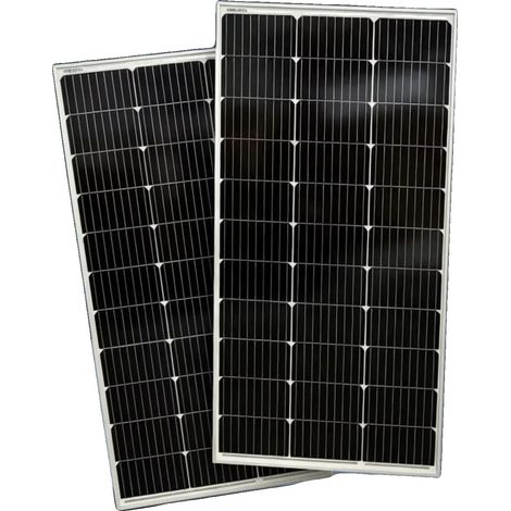 Pannello solare, alta efficienza, design resistente, 120W (2 pezzi) (1/2)