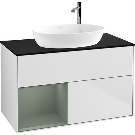 Villeroy & Boch F892GMMT Meuble sous-lavabo Finion F89 (1/2)