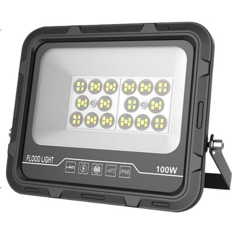 Projecteurs LED d'extérieur, Réflecteur Led 200W 300W, Projecteur Étanche, Lampe De Construction Puissante 600W, Projecteur De Rue, Projecteur Carré De Stade De Ferme pour cour, parking, patio, aire d (1/5)