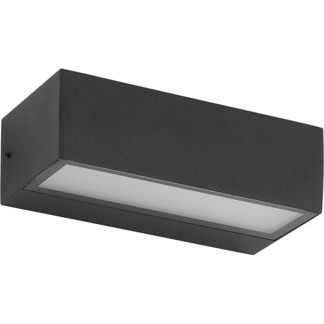 Applique CROMA IP65 Phase coupée C LED SMD 9W 1230lm(600lm)/1350lm(640lm)/1530lm(720lm) CRI80 2700K/3200K/4000K up-down Noir (1/4)