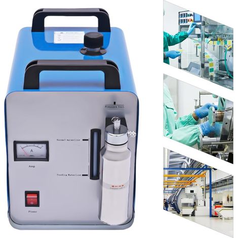 H160 75L Machine à polir l'acrylique à l'oxygène et à l'hydrogène, Générateur de flammes à l'eau et à l'hydrogène HHO avec chalumeau (1/5)