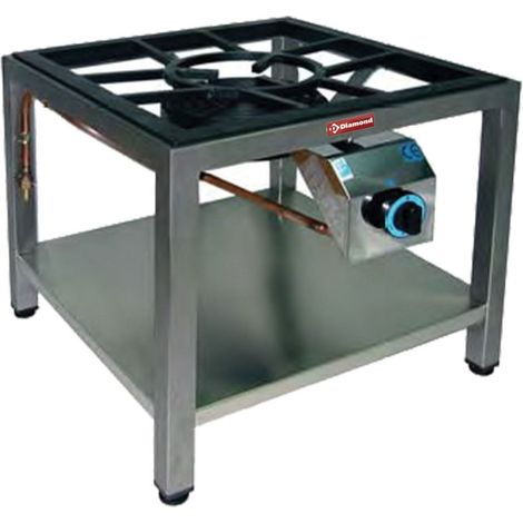 Brûleur gaz paella diam 250 sur support - Diamond