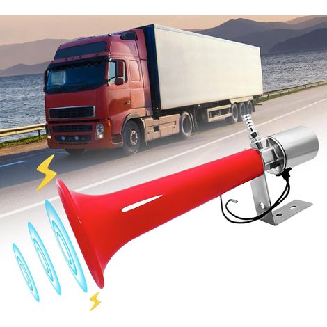 Bocina de aire comprimido turca de 12 V/24 V para camiones y caravanas (1/5)