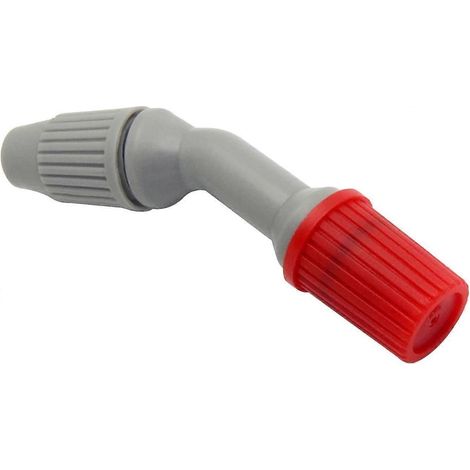 Spray Nozzle (1 Durable Plastic Spray Nozzle, Adjustable Red Nozzle for Grass, Watering and Cleaning) (1/5)