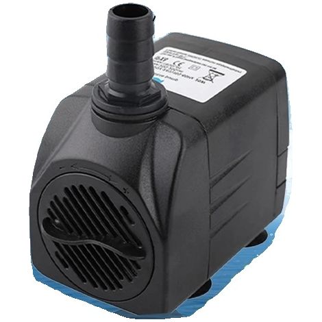 Pompa per acquario, portata regolabile, funzionamento ultra silenzioso, 25 W (1/2)