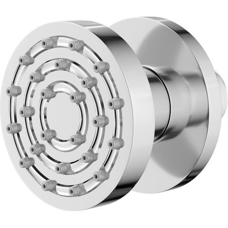 Wholesale Domestic Deluxe Polished Chrome Round Body Shower Jet (1/5)
