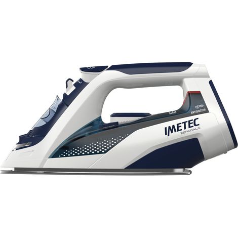 Imetec ZeroCalc Z1 2500, Plancha tecnología Anti-Cal, Suela de Acero Inoxidable, 2200 W, tecnología de Ahorro de energía, Golpe de Vapor de 120 g