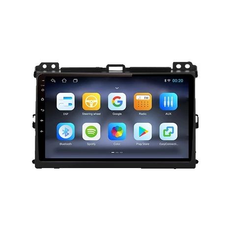 Radio, navegación multimedia y Android CarPlay para Toyota Land Cruiser Prado 120 (1/2)