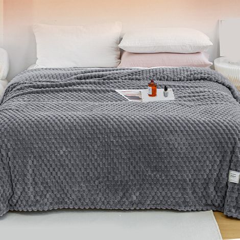 Cyber-Monday-Angebot: Oefntac Kuscheldecke, kühlende Flanell-Schlafdecke, weiche Ganzjahresdecke aus Korallenfleece – luxuriöse und komfortable Geschenke