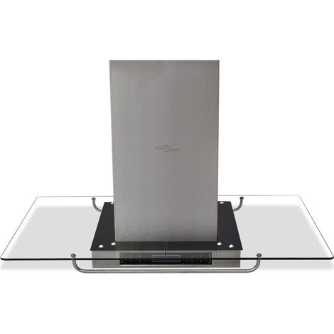 Campana extractora para cocina isla con pantalla LCD vidaXL (1/7)