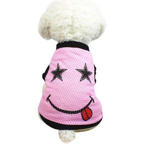 Gilet Pour Chien - Maille Respirante En Polyester - Pour Promenade Et Voyage - Taille Unique (1/5)
