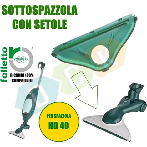 Sottospazzola Piastra Hd40 Folletto Vorwerk Con Setole Vk140