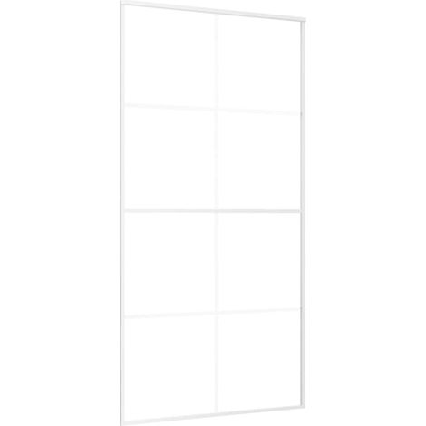 Maison Exclusive - Schiebetür ESG Glas und Aluminium 102,5x205 cm (1/5)