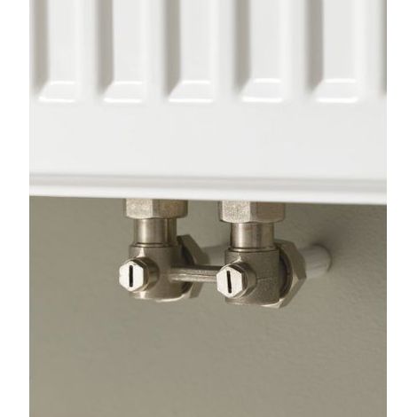 Kermi Therm-x2 Profil Vplus Ventilheizkörper Mittelanschluss Typ 12 600x1600mm Ventilposition rechts FTP120601601R1K (1/5)