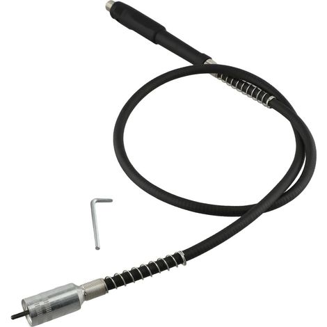 Albero flessibile per utensile rotante, smerigliatrice con gambo da 108 cm, compatibile con trapano elettrico, mandrino da 3,175 mm, per intagliare, lucidare, incidere