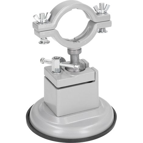 Étau de Banc Universel à Double Boulons avec Base à Ventouse et Rotation 360° pour Atelier (1/5)