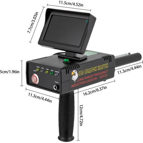 Raddy MD65K Metalldetektor Kinder mit LCD-Display, Verstellbarer und Leichter Metalldetektor für die Schatzsuche, IPX7 wasserdicht 6,5 Suchspule Raddy MD65K Metalldetektor Kinder mit LCD-Display, Verstellbarer und Leichter Metalldetektor für die Schatzsuche, IPX7 wasserdicht 6,5 Suchspule