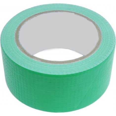 NASTRO AMERICANO TELATO ADESIVO HOT MELT H50x25 VERDE RINFORZATO AUTOADESIVO