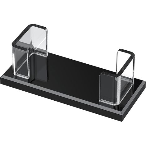 Porte-cartes de visite - Porte-cartes de bureau - Organiseur en acrylique transparent pour divers événements tels que les réunions à domicile, les conférences d'affaires, les foires, les